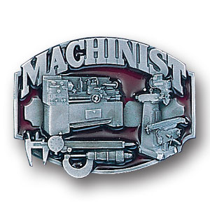 Belt Buckle - Machinist 3D